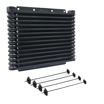 Davies Craig DC602 Universal Engine Trans Oil Cooler 32mm 14-Row AN10