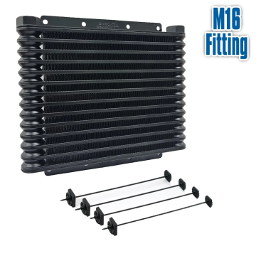 Davies Craig DC616 Universal Engine Trans Oil Cooler 32mm 14-Row M16