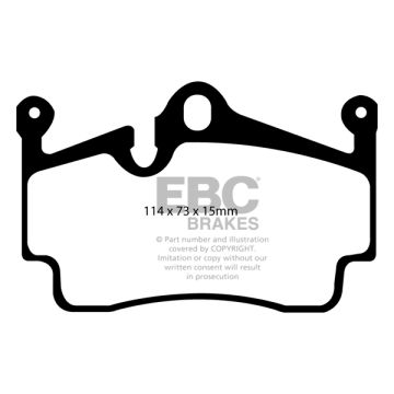 DP81920RP1 Racing Brake Pads RP-1 Racing EBC Brakes for Porsche Boxster 987 Boxster Spyder 987 Boxster 981 Boxster 718 Cayman 987 Cayman 981 Cayman 718 Porsche Boxster Boxster S Boxster Spyder Boxster 718 Cayman Cayman Sport Cayman 718 Boxster 981 S Boxst