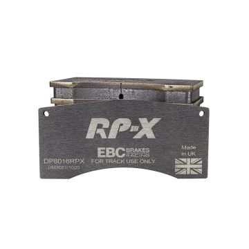 DP8016RPX Racing Brake Pads RP-X Racing EBC Brakes for FERRARI F355 Mitsubishi Lancer Evo 8 FQ-400 Subaru Impreza Prodrive P1 Ford Saleen Mustang Mitsubishi F355 Challenge Lancer Evo 8