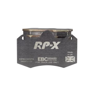 DP8036RPX Racing Brake Pads RP-X Racing EBC Brakes for Lotus Evora Exige Series 3 MORGAN Aero 8 NOBLE M12 Renault Clio Mk2 Seat Ibiza 6L TVR Cerbera Sagaris Tamora T350 Tuscan Typhon Lotus Evora Exige MORGAN Aero 8 NOBLE M12 Holden Australia and New Zeala
