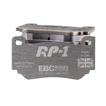 DP81377RP1 Racing Brake Pads RP-1 Racing EBC Brakes for CATERHAM 7 7 Race Upgrade 7 CSR GTM Libra Lotus Elise Series 2 Elise Series 3 Europa Exige Series 2 MG F Trophy TF MINI ZENOS E10 E10 S E10 R ZOLFE GTC4 Lotus Exige Europa SE Mini Hatch 1st Gen R53 W