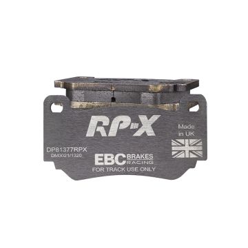 DP81377RPX Racing Brake Pads RP-X Racing EBC Brakes for CATERHAM 7 7 Race Upgrade 7 CSR GTM Libra Lotus Elise Series 2 Elise Series 3 Europa Exige Series 2 MG F Trophy TF MINI ZENOS E10 E10 S E10 R ZOLFE GTC4 Lotus Exige Europa SE Mini Hatch 1st Gen R53 W