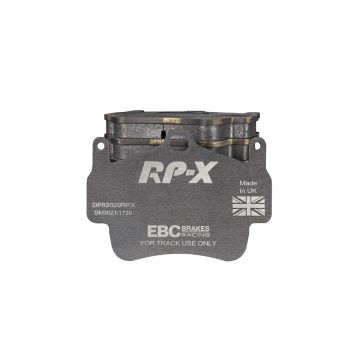 DP82029RPX Racing Brake Pads RP-X Racing EBC Brakes for Porsche Boxster 987 Boxster Spyder 987 Cayman 987 Porsche 911 997 Boxster Boxster S Boxster Spyder Cayman Cayman Sport 911 997 Carrera 911 997 Carrera 4 911 997 Carrera 4 Targa Boxster 987 S Cayman 9