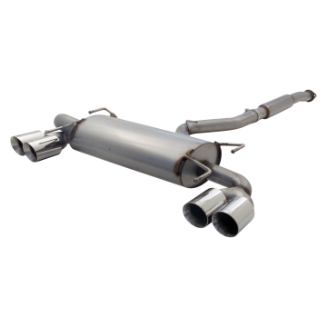 Exhaust system XForce for Subaru Impreza 2008-2014 STI HATCH (G3) stainless steel