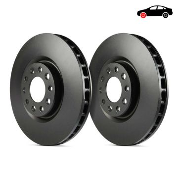 D1372 Premium Discs Rotors EBC Brakes for Land Rover Discovery 3 Range Rover Sport L320 Land Rover LR3
