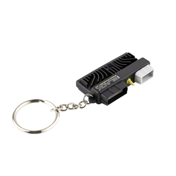 Key ring with the logo Ecumaster Black