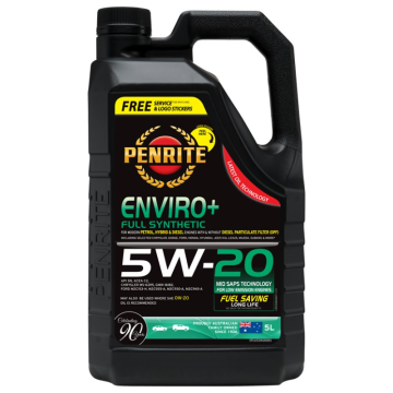 Engine Oil Penrite Enviro + 5W-20 Full Synthetic 5L