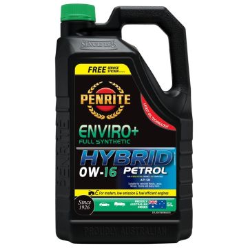 Engine Oil Penrite Enviro + HYBRID 0W16 Full Synthetic 5L