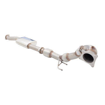 Downpipe with High-Flow Catalytic Converter 100CPSI for Volkswagen Golf 2010-2012 R MK 6