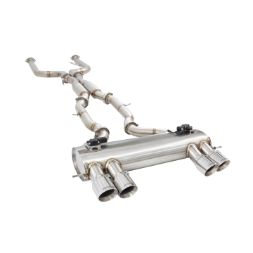 Exhaust system XForce with Varex muffler for BMW M3 2020- G80 COMPETITION stainless steel