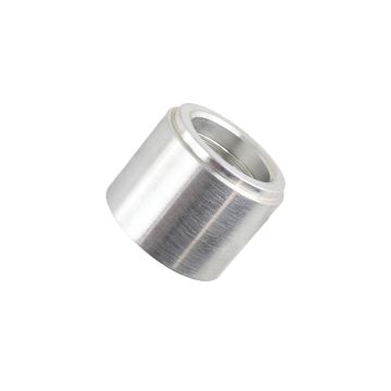 3/8" NPT aluminum weld-ready female fitting