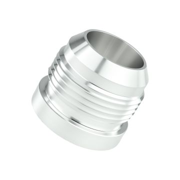 AN16 aluminum weld-ready nipple