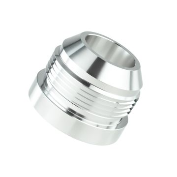 AN20 aluminum weld-ready nipple