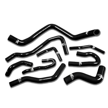 Silicone Radiator Coolant Hose Kit FMIC.EU for Honda Civic D15 D16 EG EK - Black