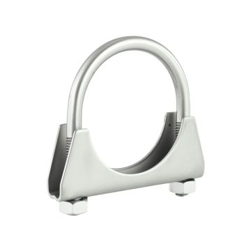 Stainless Steel U-Bolt Exhaust Clamp SS304 90mm 3.5" 