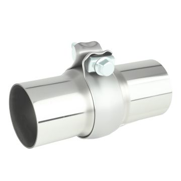 Stainless Steel Ball end Socket Exhaust Connector FMIC.EU SS304 70mm 2.75" 