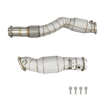 Downpipe FMIC.Pro for BMW M2 M3 M4 G20 G80 S58 B30 2020+ CAT with heat shield