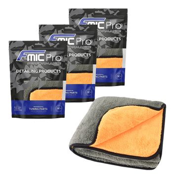 Microfiber Drying Towel FMIC.Pro 60×90cm 840GSM - 3 pcs