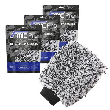 Microfiber Car Wash Mitt FMIC.Pro long pile 28×18 cm - 3 pcs