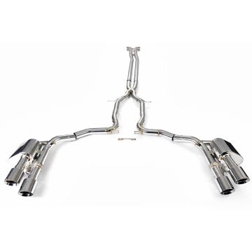 Valved exhaust system cat-back FMIC.Pro for Porsche Panamera 4S 971 2.9TT 2017-2023