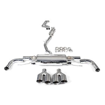 Valved exhaust system cat-back FMIC.Pro for BMW X3 F25 2.8i 3.0i N52 2010-2012