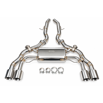 Valved exhaust system axle-back FMIC.Pro for BMW X3 M F97 X4 M F98 3.0L 2019-2024