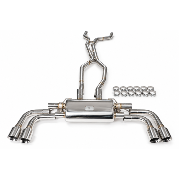 Valved exhaust system cat-back FMIC.Pro for Porsche Cayenne S E-Hybrid 958.2 3.0L 2014-2018