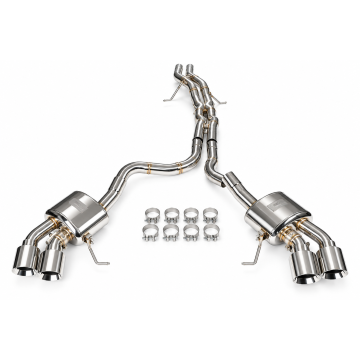 Valved exhaust system cat-back FMIC.Pro for Porsche Macan S GTS 3.0L Turbo 3.6L 95B 2014-2017