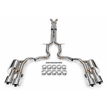 Valved exhaust system cat-back FMIC.Pro for Porsche Panamera 976 2.9TT 2024-