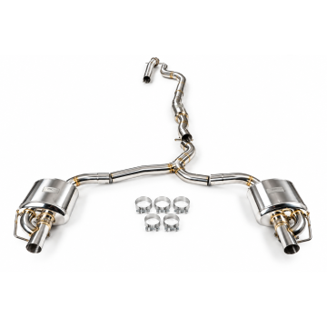 Valved exhaust system cat-back FMIC.Pro for Mercedes Benz E class E200 E250 E300 W213 S213 2.0T M274 2016-2018