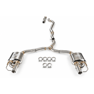 Valved exhaust system cat-back FMIC.Pro for Mercedes Benz C class C200 C250 C300 2.0T M274 2014-2018
