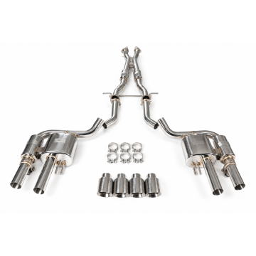 Valved exhaust system FMIC.Pro for Kia Stinger GT 3.3T V6 2017-2023
