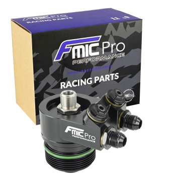 Oil Filter Sandwich Plate Cooler Adapter FMIC.Pro for VAG Volkswagen Audi Skoda Seat EA888 GEN3 Gen4 1.8 TSI 2.0 TSI 