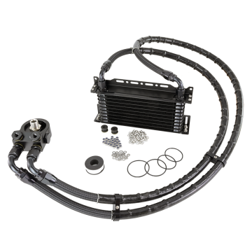 Engine Oil Cooler Kit FMIC.Pro for Ford Mustang 2.3T EcoBoost L4 2015-2022