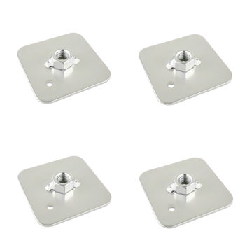 Harness Reinforcement Plate FMIC.Pro with Weld Nut 65 × 65 mm FIA 7/16"-20 UNF 4 pcs