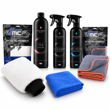 FMIC.Pro x FRESSO Complete Clean & Care Kit - Pre-Wash Interior and Paint Protection
