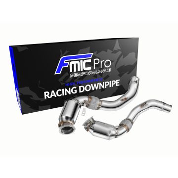 Downpipe FMIC.Pro for BMW F15 F16 X5 50ix X6 50ix 4.0 4.4L N63B 2015- with High-Flow Catalytic