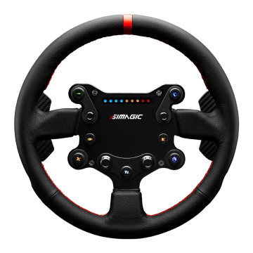 GT Sport SIMAGIC Leather Steering Wheel Paddle Shifters Simulator Simracing