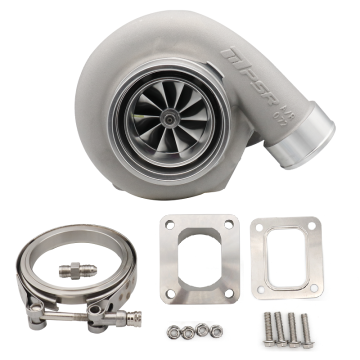 Turbocharger Pulsar PSR 3582 Gen2 900HP 1.03 Stainless Steel T4 Inlet 3" V-Band Outlet Ball Bearing