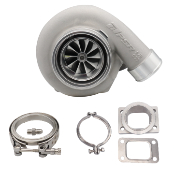 Turbocharger Pulsar PSR 3582 Gen2 900HP 1.03 Stainless Steel T3 Inlet 3" V-Band Outlet Ball Bearing
