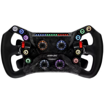 GT NEO 300mm Steering Wheel SIMAGIC Paddle Shifters Simulator Simracing