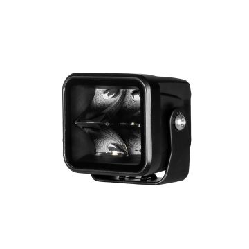 LED Worklight Purelux Terrain Black Square Spot 7cm 20W