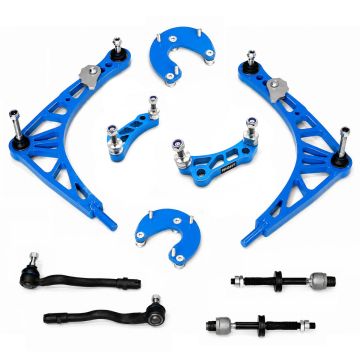 CLM Basic steering angle lock kit for BMW E30 - Blue