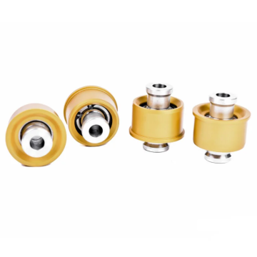 IRP Rear Trailing Arm Bushings Aluminium Housing with Bearing for BMW E36 E46 E85 E86 E89 4pcs