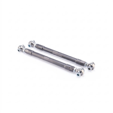 IRP Aluminium Rear Adjustable Camber Arms with Fluro Motorsport Bearings for BMW E8x E9x Grey