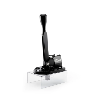 IRP Short Shifter V3 Bolt-On Self Centring for BMW E46 E8x E9x Black with Purple Button