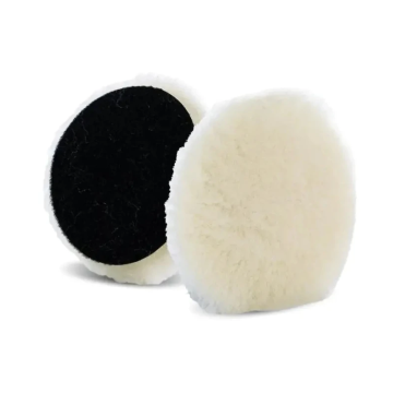 LAKE COUNTRY 82mm Extra Cut Low Lint Prewashed Knitted Lambswool Pad LL-325-EC