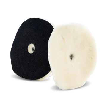 LAKE COUNTRY 130mm Extra Cut Low Lint Prewashed Knitted Lambswool Pad LL-525-EC