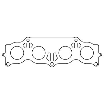 Cometic exhaust manifold gasket for Toyota 1AZ-FE/2AZ-FE/2AZ-FXE .030 MLS 81mm C4203-030